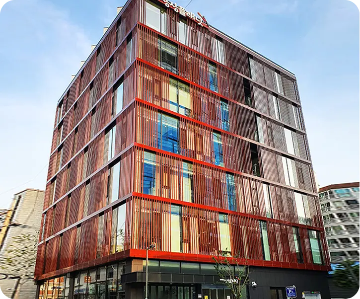 네버디자이닝 건물 외관